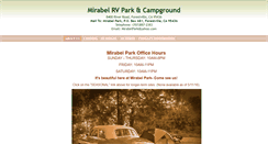 Desktop Screenshot of mirabelpark.com